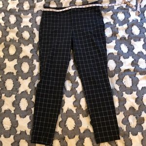 Old navy checked pixie pants
